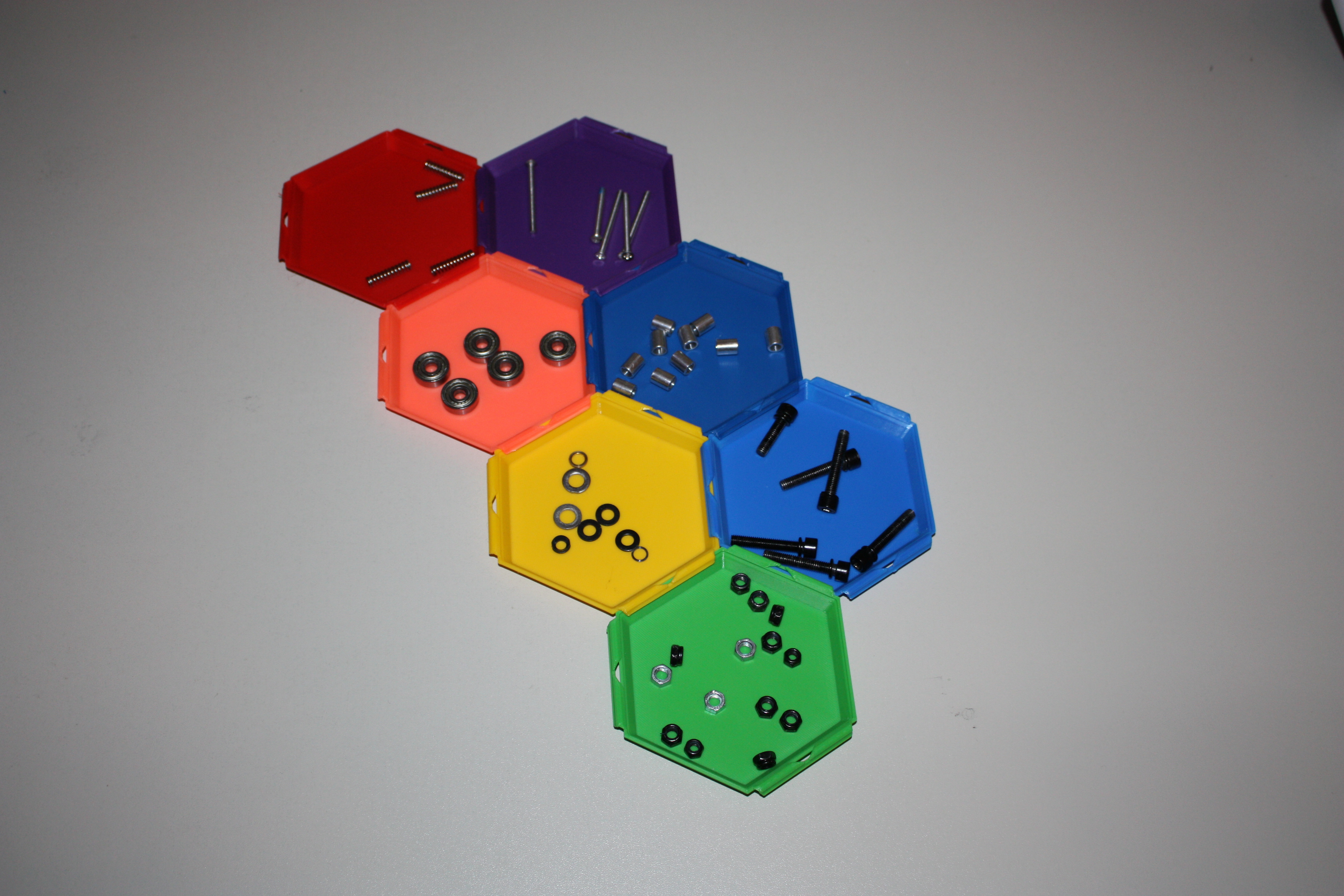 Miniatura 4 do modelo 3D HEX-Tray