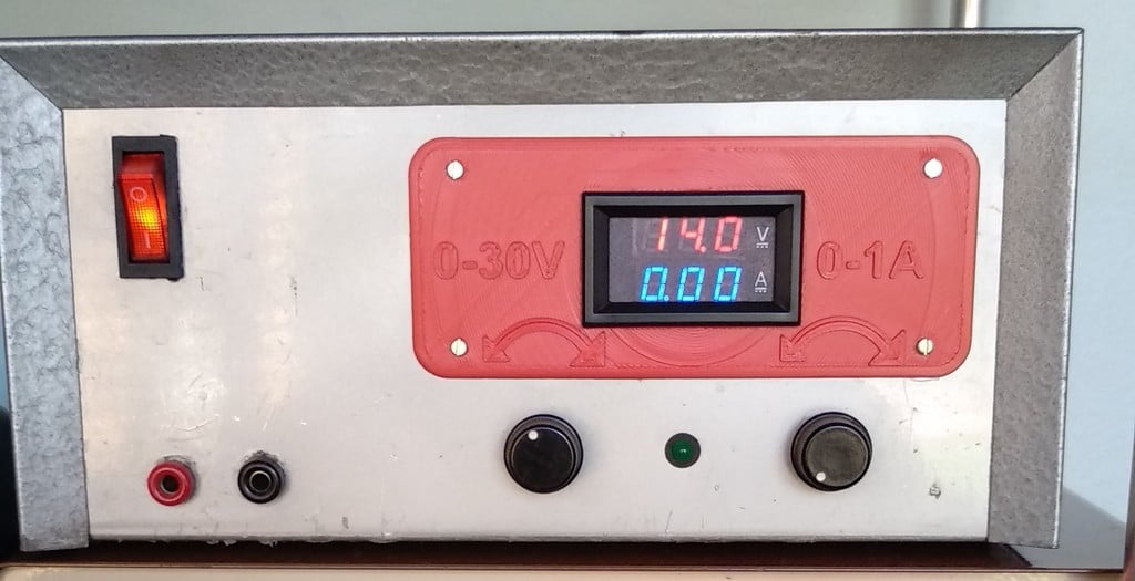 LED VOLT AMP Meter frame for Power Supply