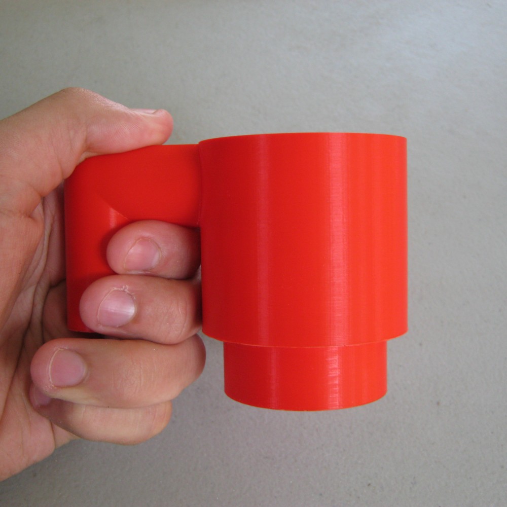 Life-Size Lego Mugs : life-size lego