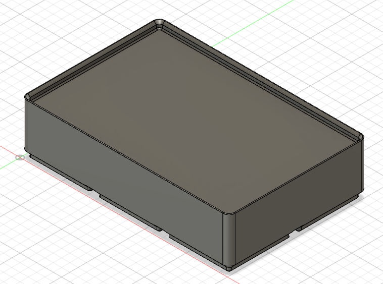Simple error-free Gridfinity blank Fusion 360