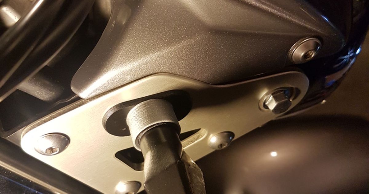 SV650 Indicator Spacer and Adapter by blackfede | Download free STL ...