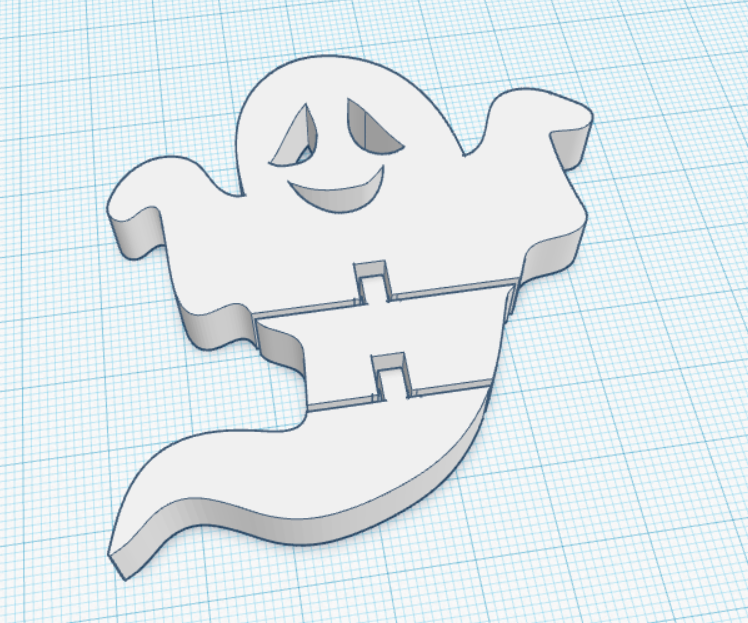 Miniatura 2 do modelo 3D Flexi Ghost