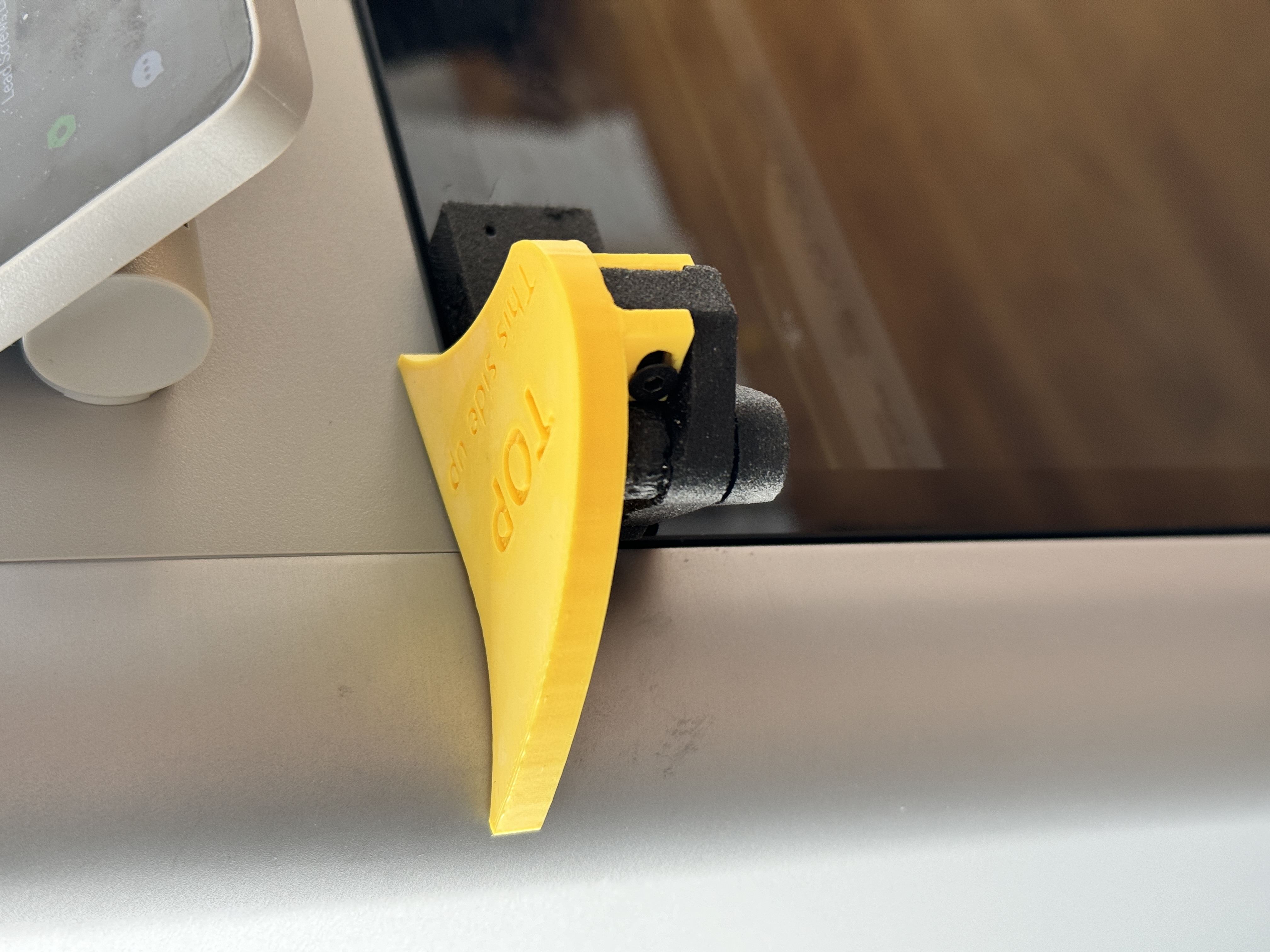 Hinge Lock mod for Bambu Lab P1S/X1 front door 270° hinge upgrade