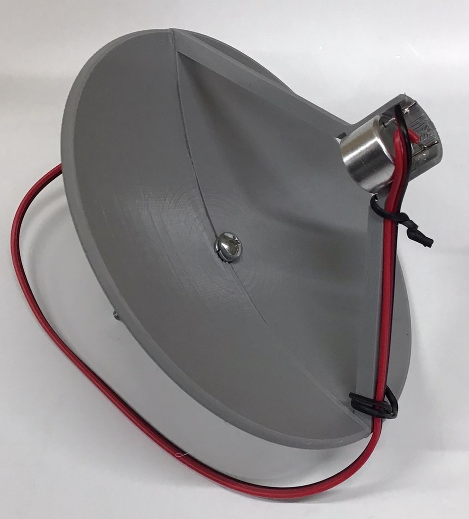 Parabolic Reflector For Router Parabolic Reflector for Ultrasonic Receiver by DamianB2 | Download free ...