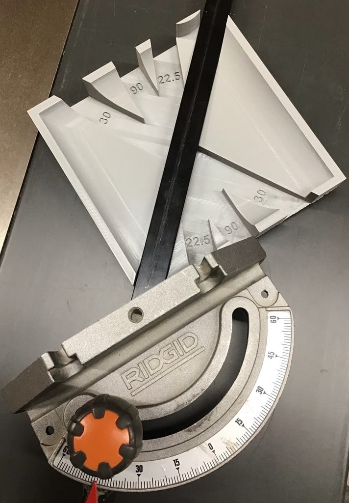 Miter Gauge Angle Reference
