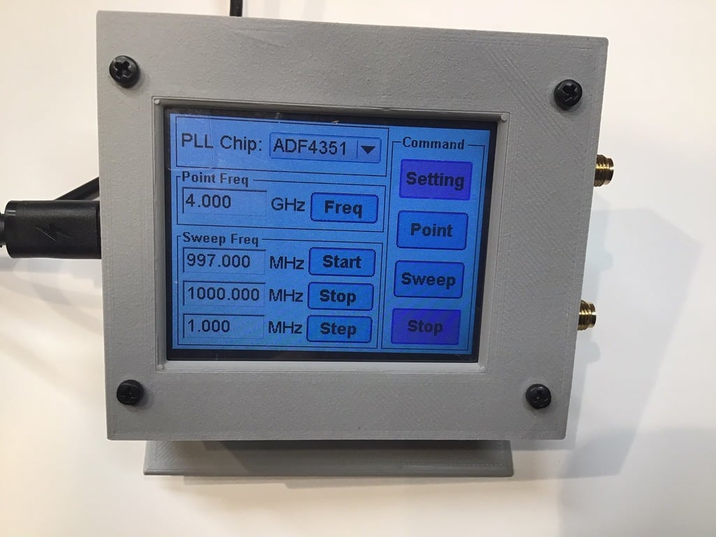 ADF4351 RF Signal Generator Enclosure by DamianB2 | Download free STL model | Printables.com
