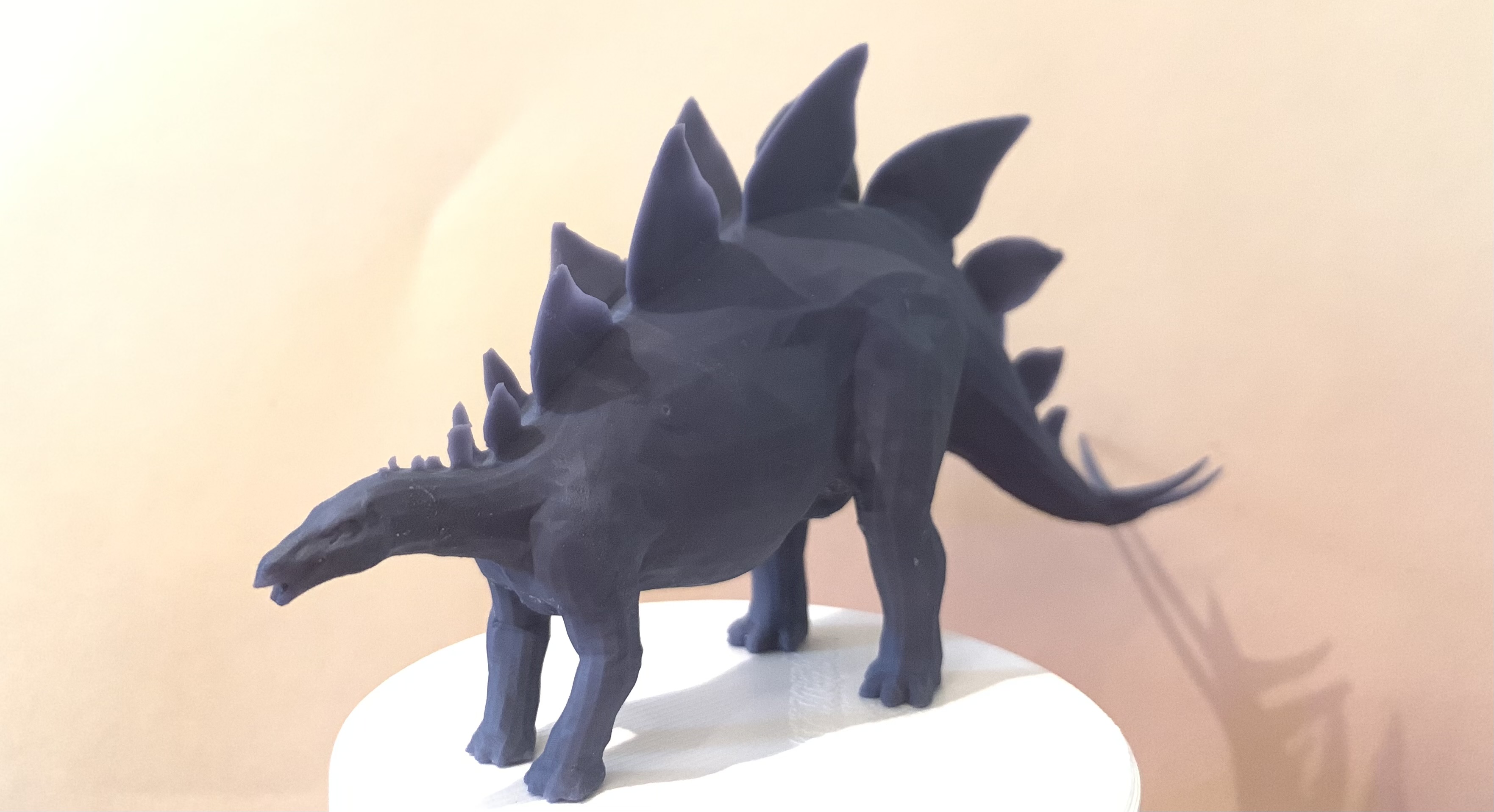 Low Poly Stegosaurus