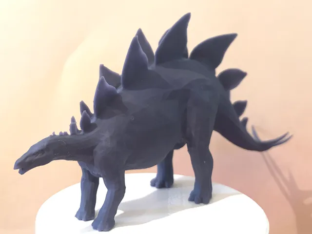Low Poly Stegosaurus