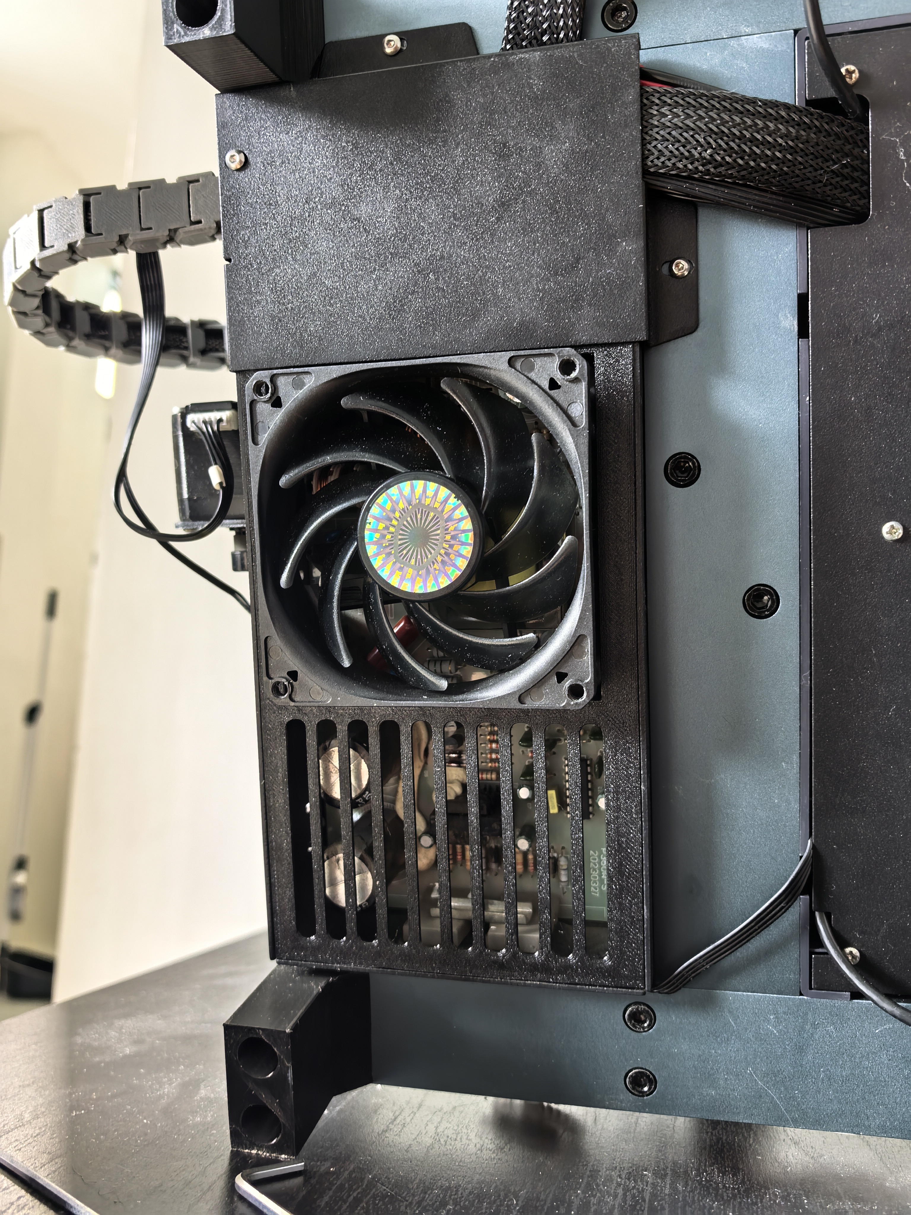 Neptune 4 Pro - PSU Cover 92mm Recessed Mounting