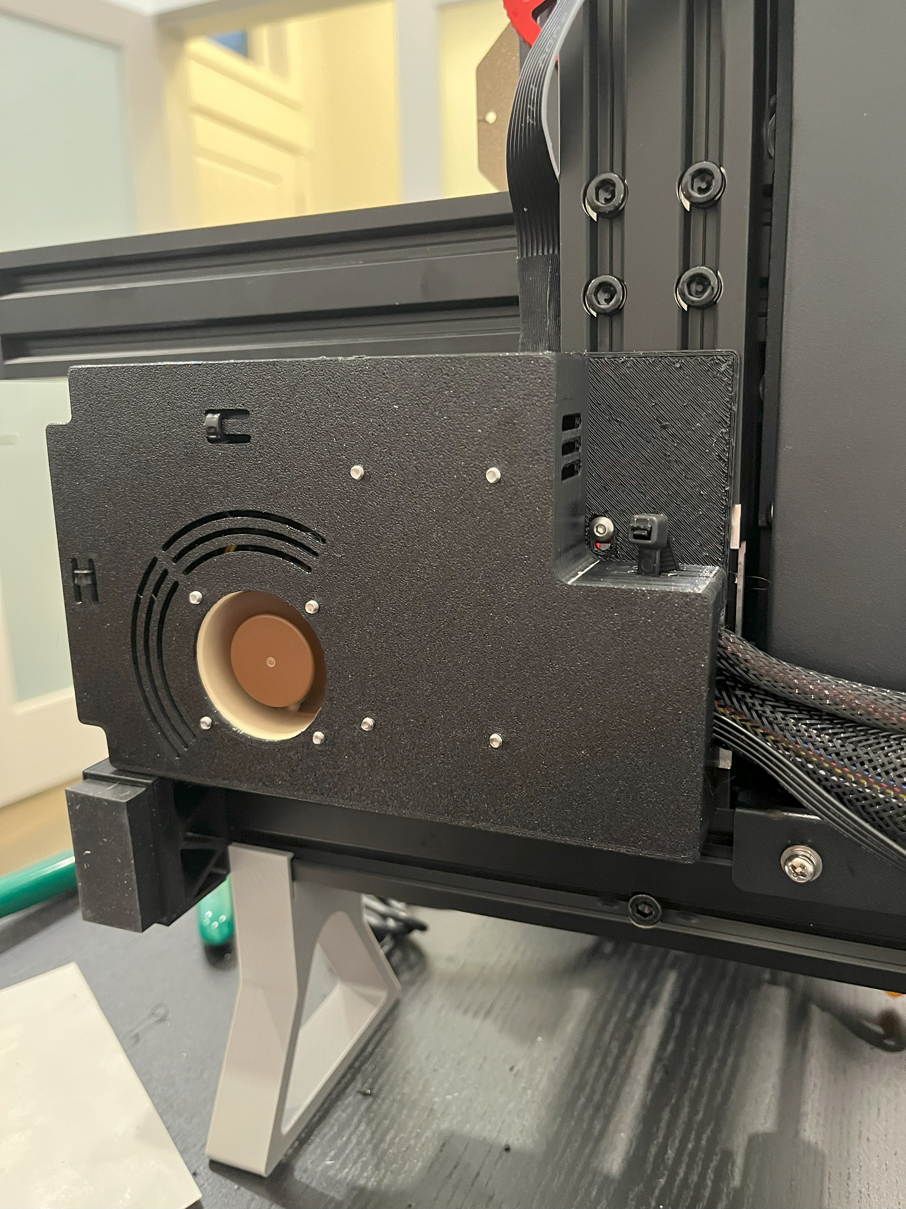 Ender 3 V2 Upgraded Mainboard Cover for Silent Fans