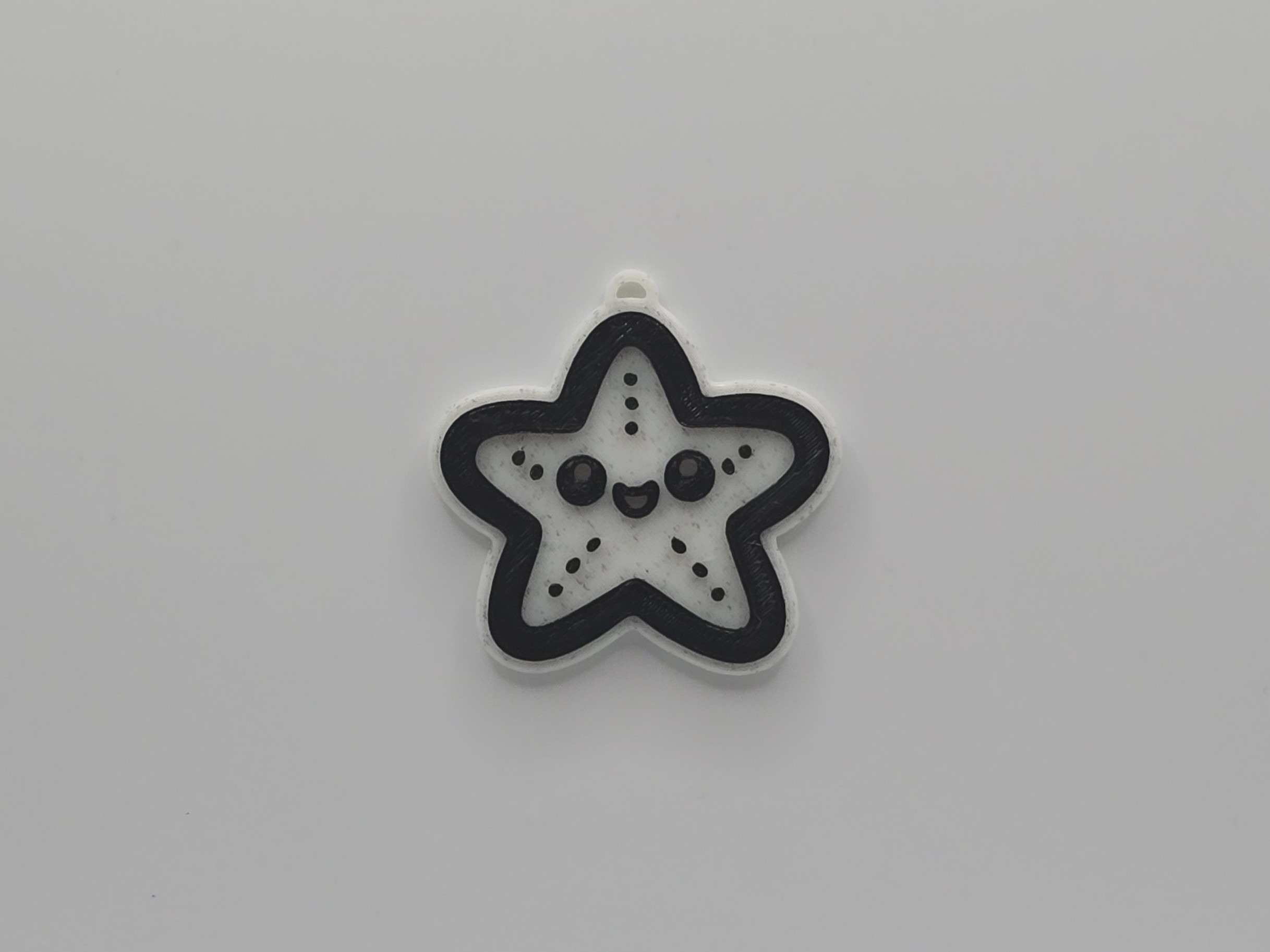 Cute Starfish Keychain