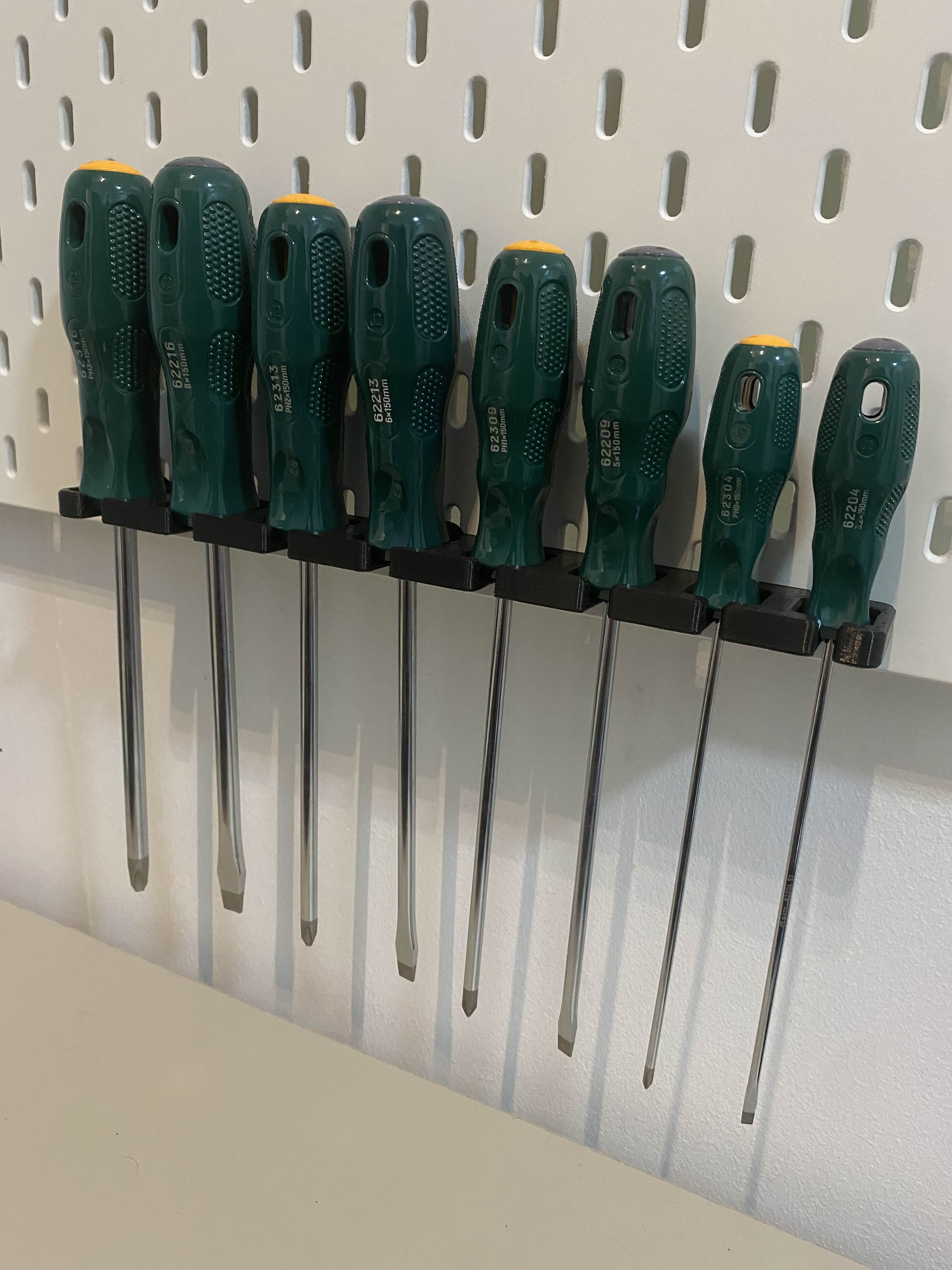 SATA A-series Screwdrivers Holder for Ikea Skadis