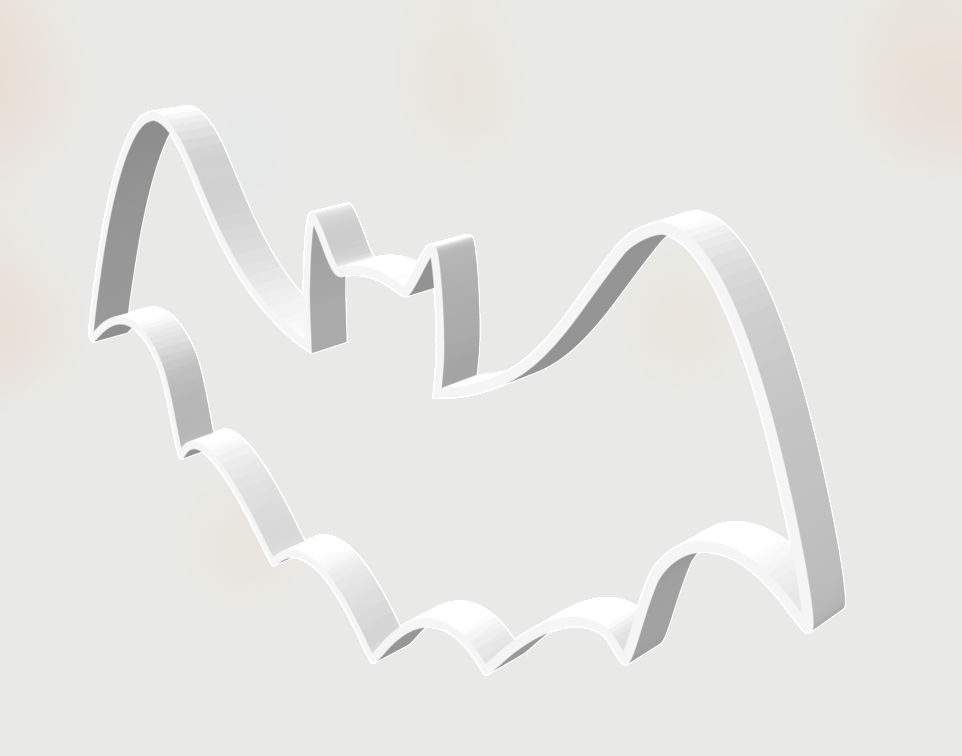 Bat Biscuit Cookie Shape Cutter Halloween