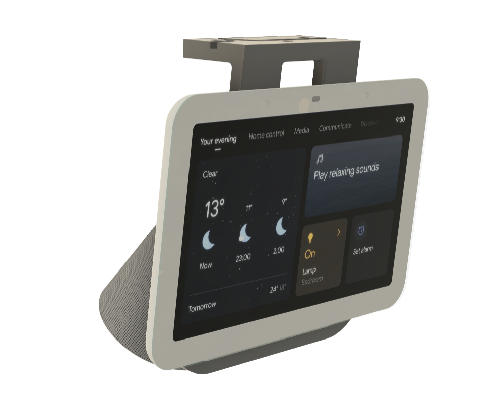 Google Nest Hub Under Cabinet Mount