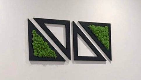moss triangular decore — thumbnail 4