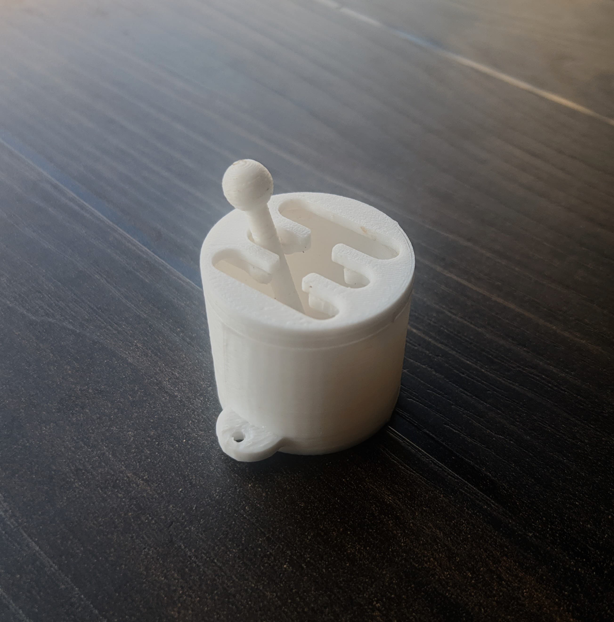 Gear Shifter Fidget Keychain (no extra components)