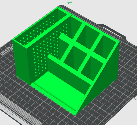 Desk Pencil-paper Organizer  (Pencil Box)