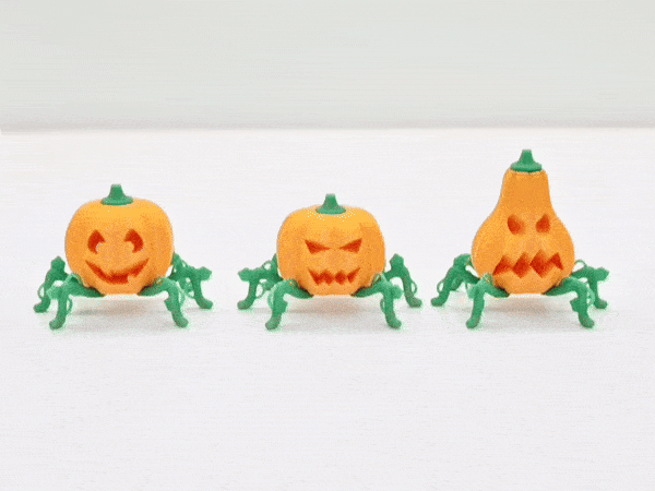 Miniatura 2 do modelo 3D Tiny Crawling Pumpkins