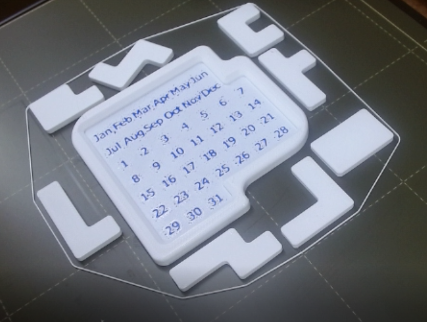 Calendar Puzzle