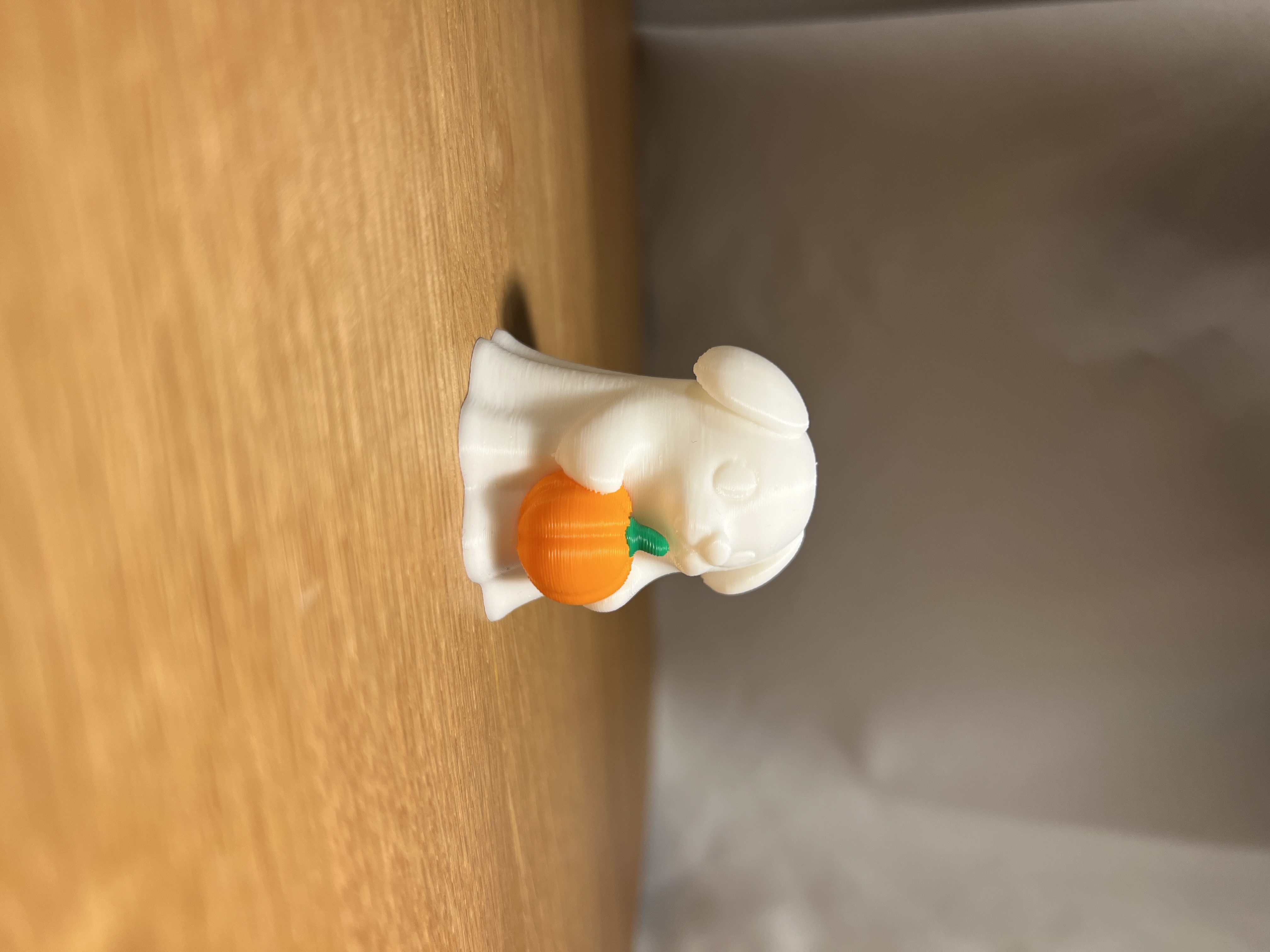 Miniatura 2 do modelo 3D Ghost Dog with Pumpkin