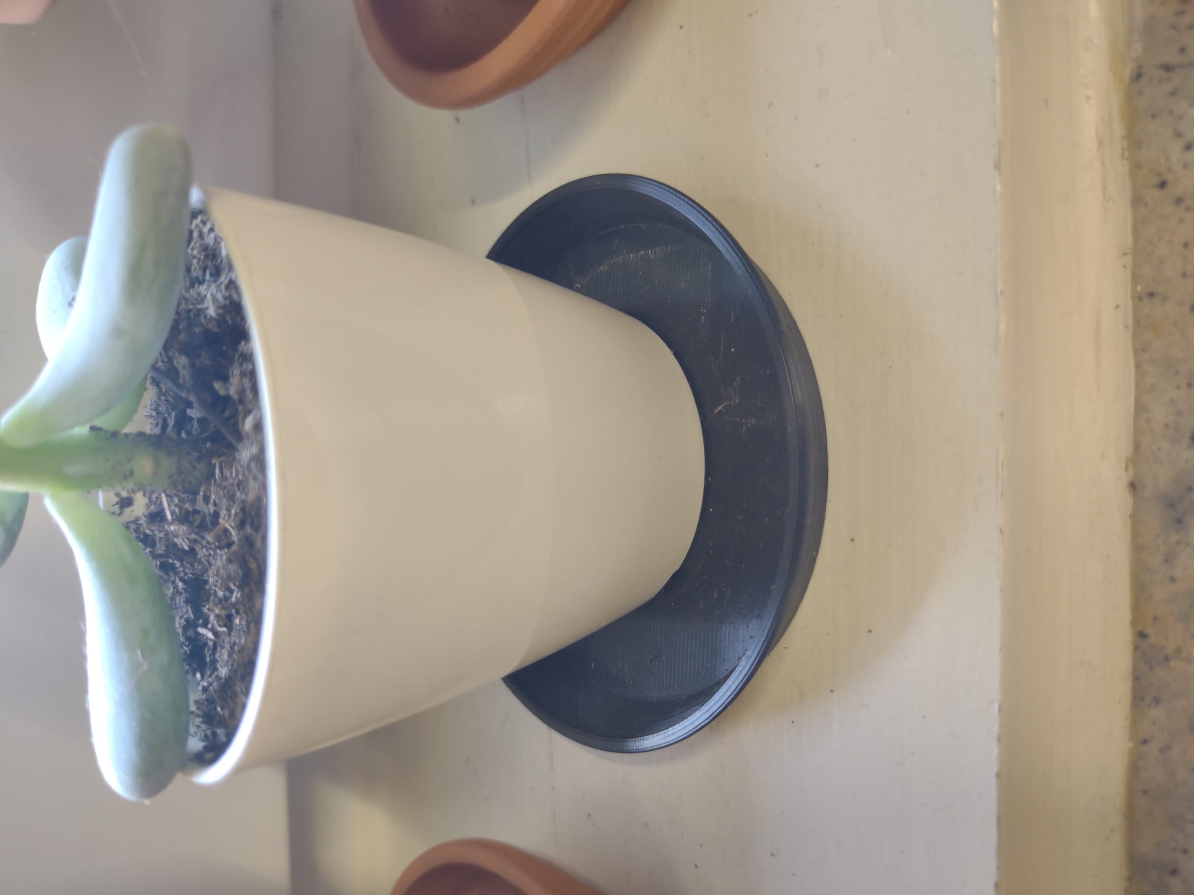 plant pot underlay