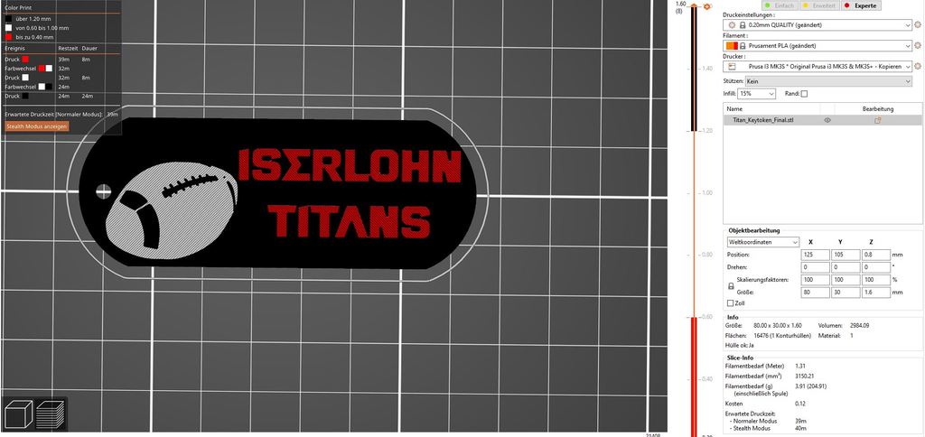 Iserlohn Titans Keytoken — thumbnail 2