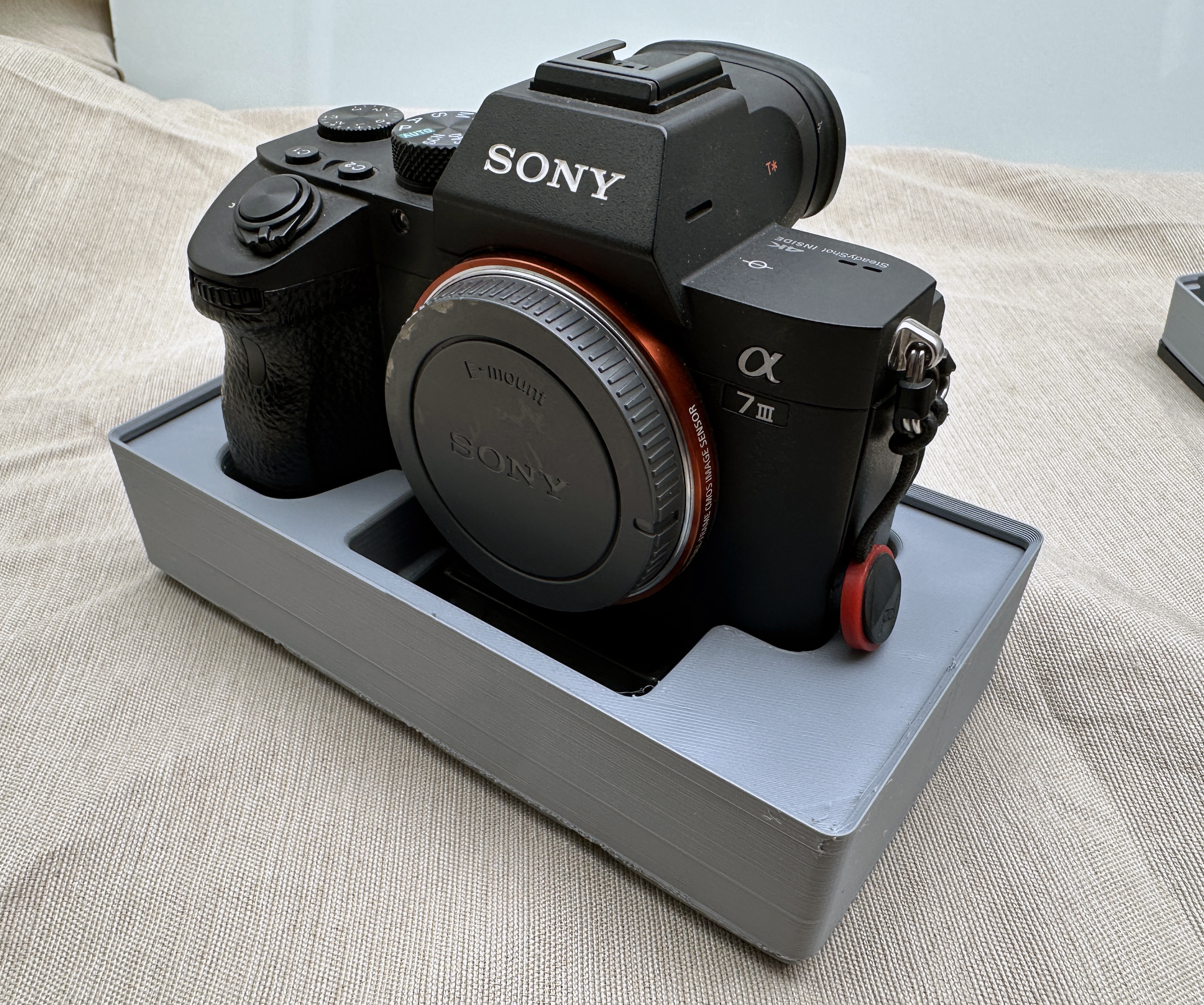 Sony A7 III Body Gridfinity 2x4 holder bin