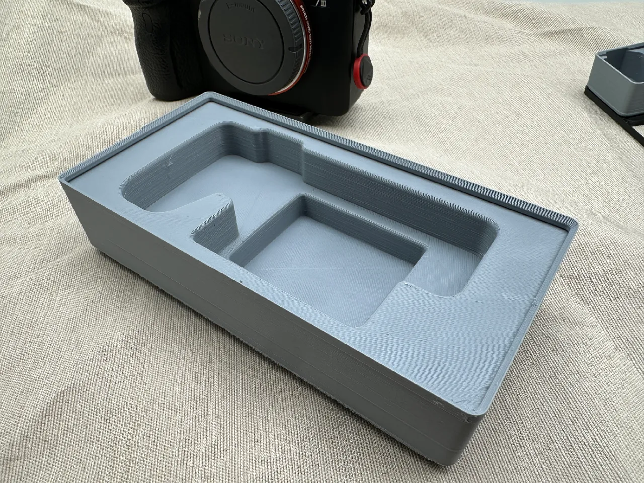 Sony A7 III Body Gridfinity 2x4 holder bin by 490 MFG | Download