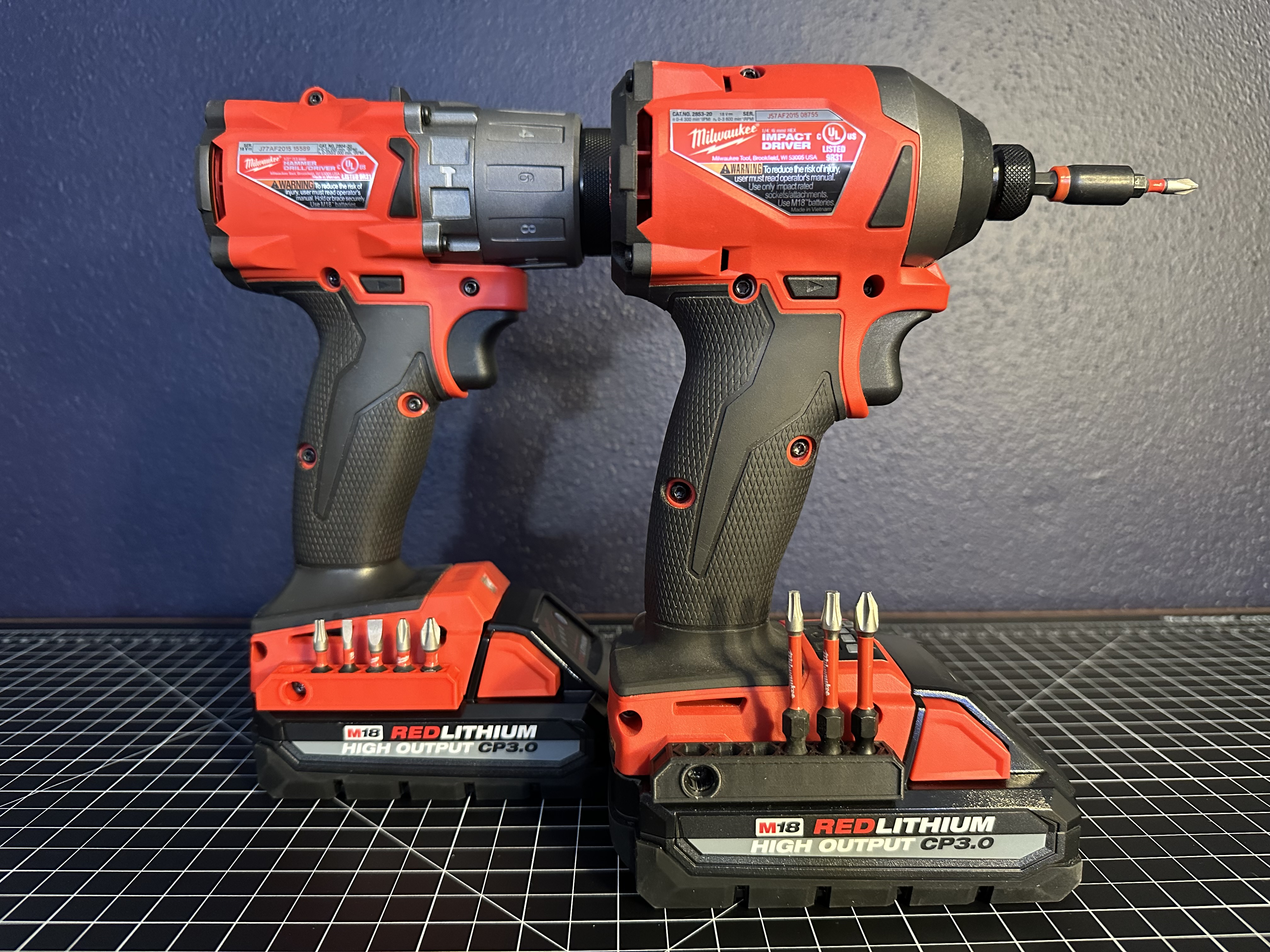 Rack'em Up - Milwaukee M18 Bit Holder