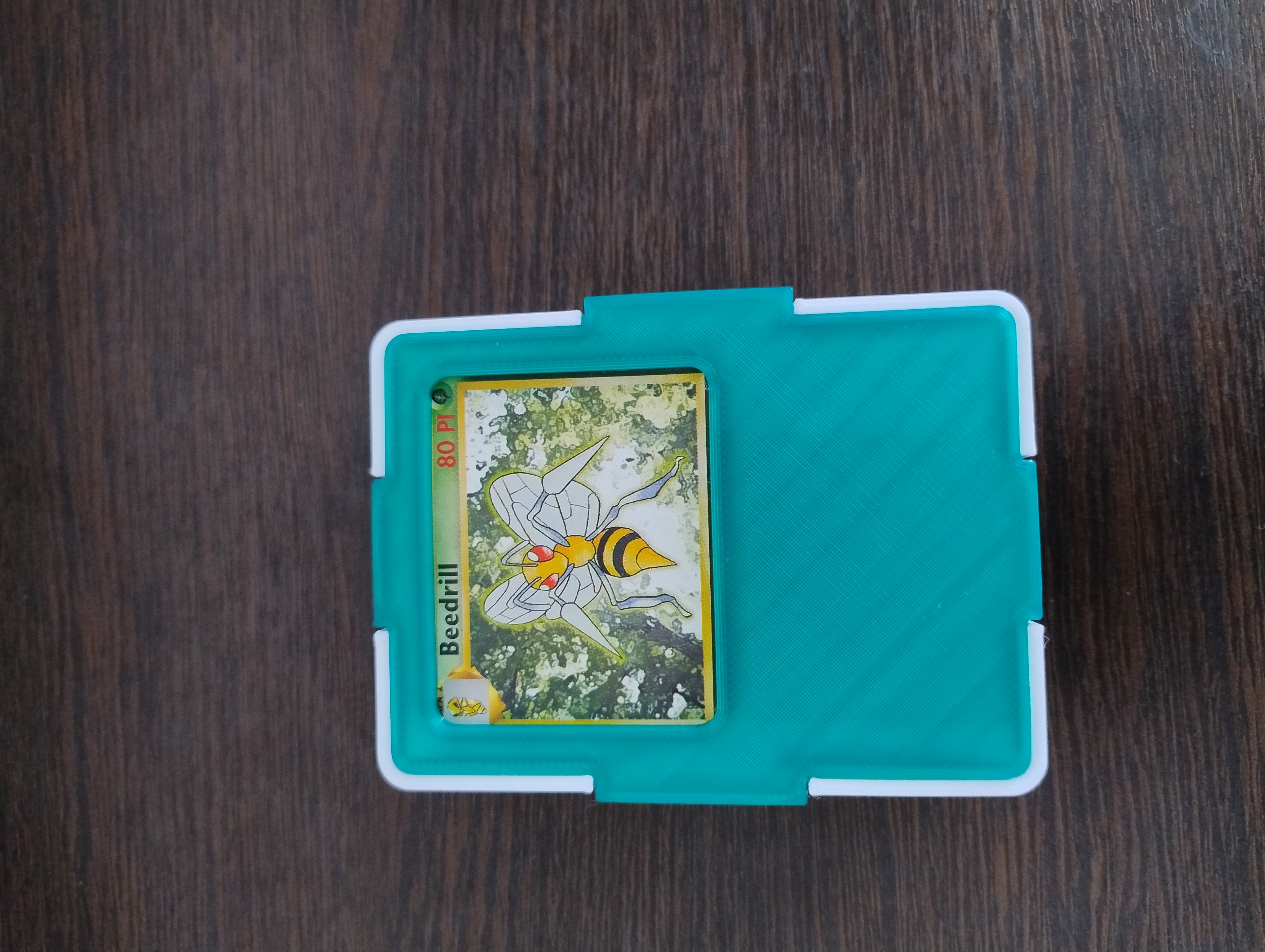 Pokemon TCG Deck Case - tight fit for 60 non-sleeved cards