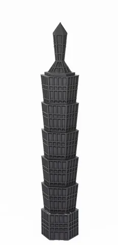 6mm scale Skyscraper - Taffy Tower - BattleTech Compatible