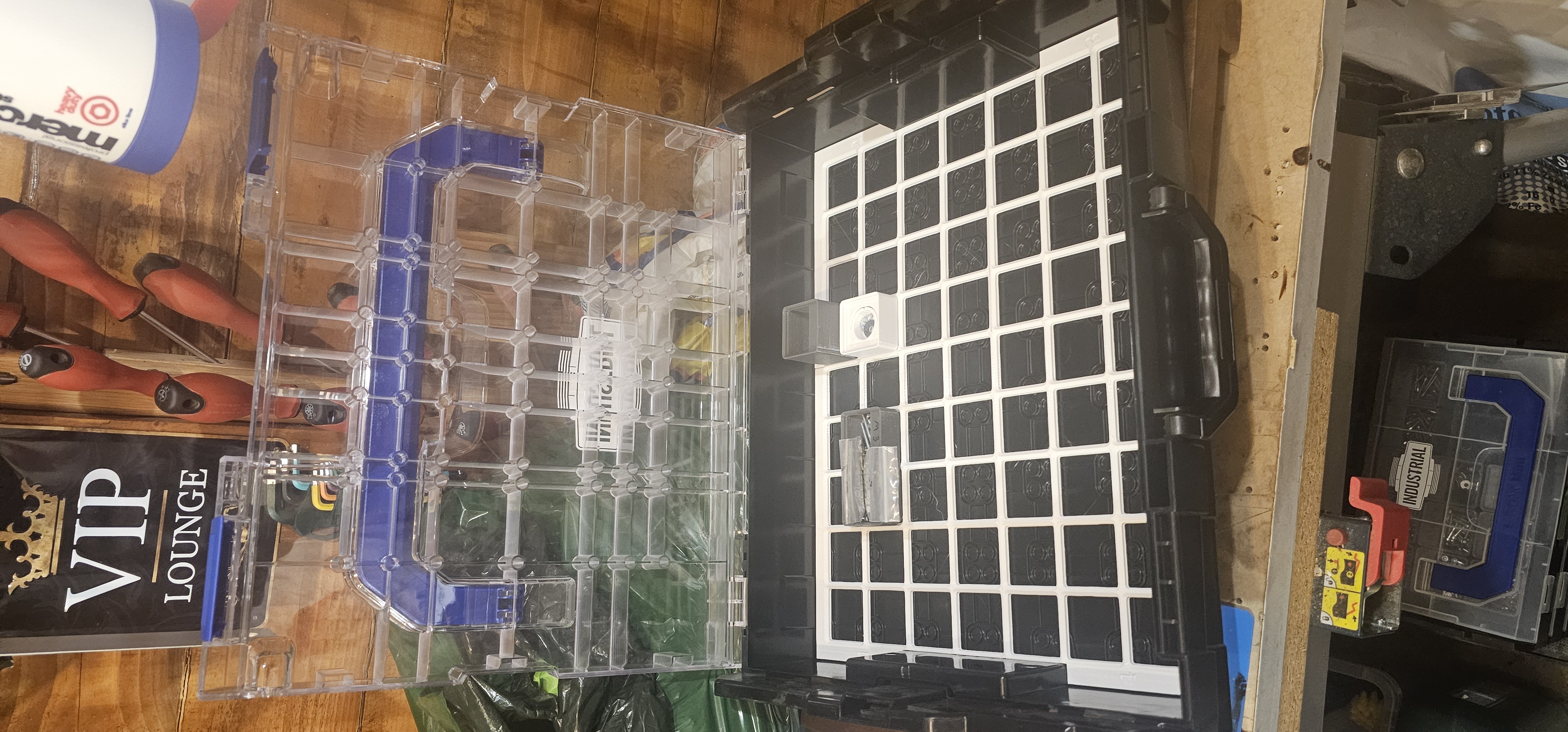 L-BOXX 102 Transparent - Gridfinity Baseplate 9x7 & Custom Bins