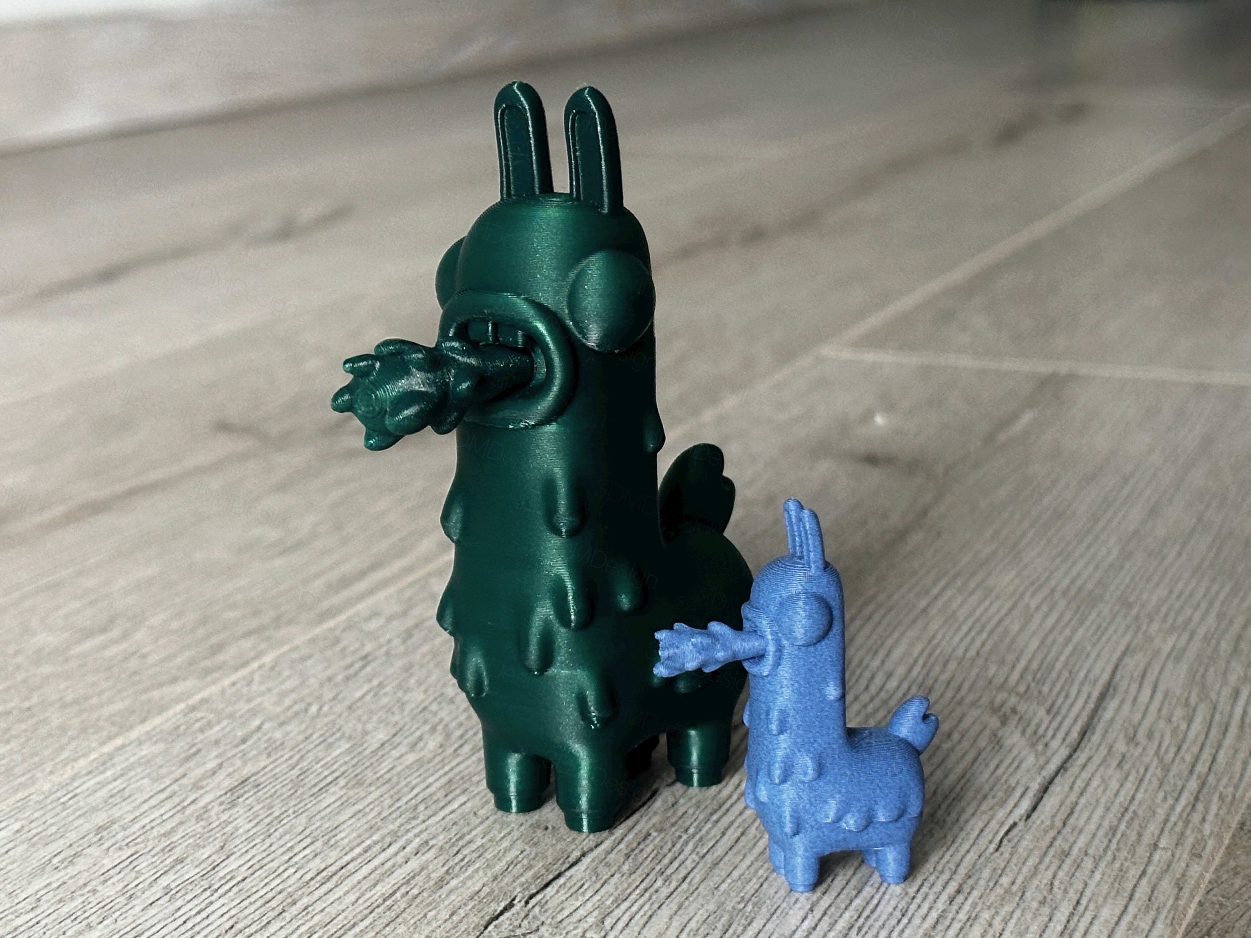 Miniatura 4 do modelo 3D Silly Spitting Llama