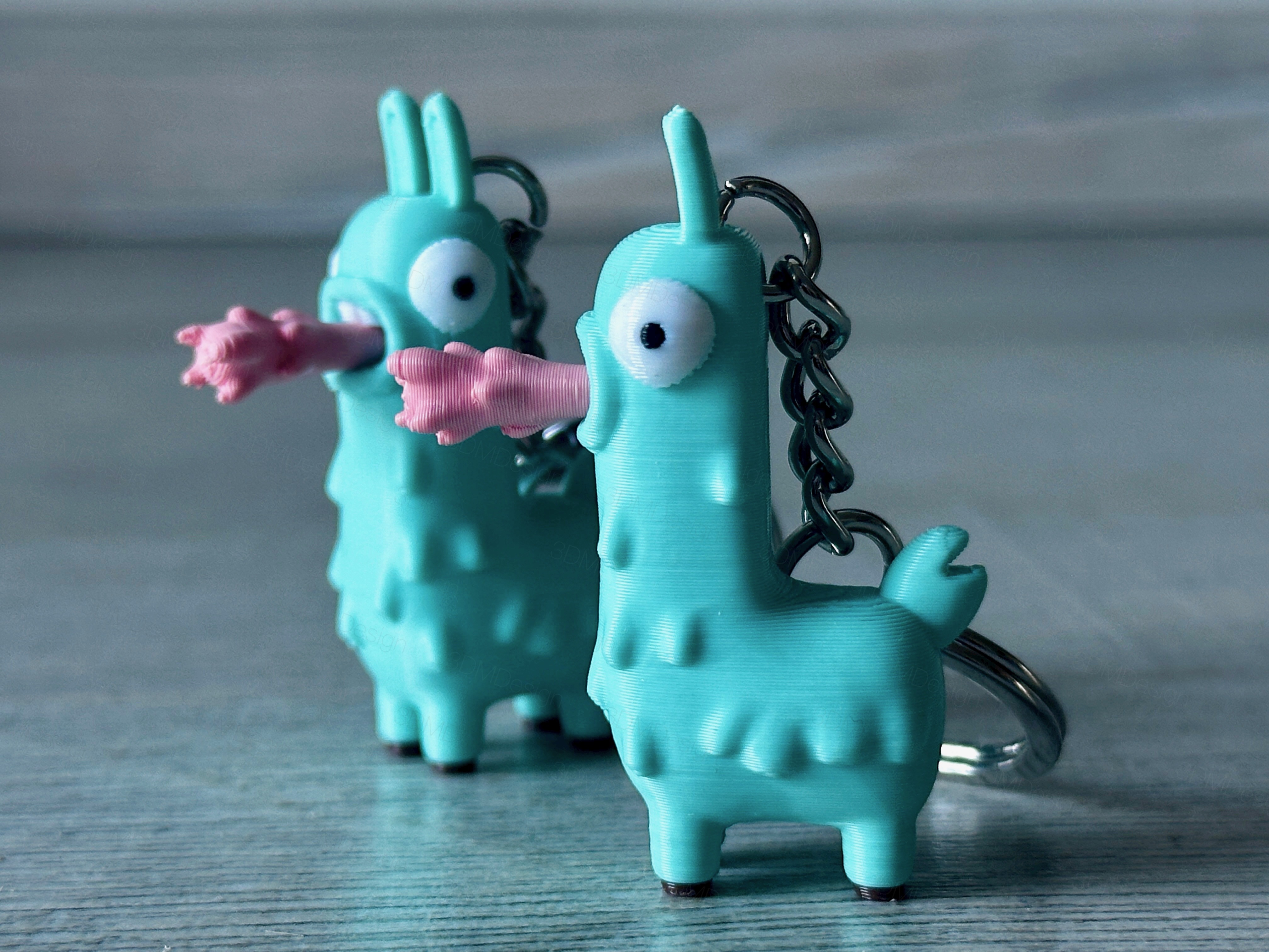 Miniatura 6 do modelo 3D Silly Spitting Llama