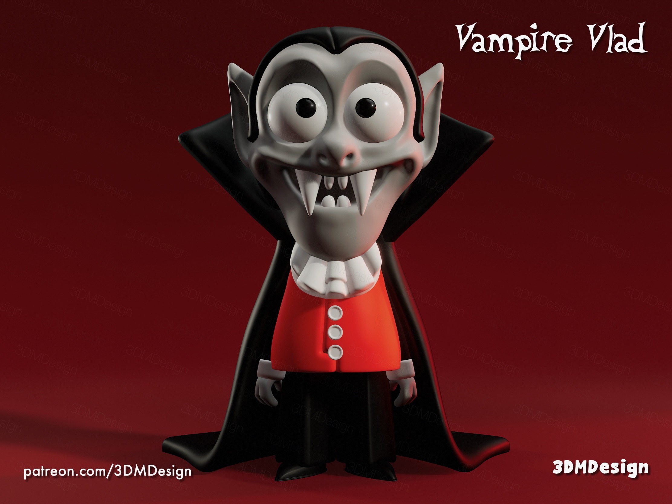 Miniatura 4 do modelo 3D Vampire Vlad