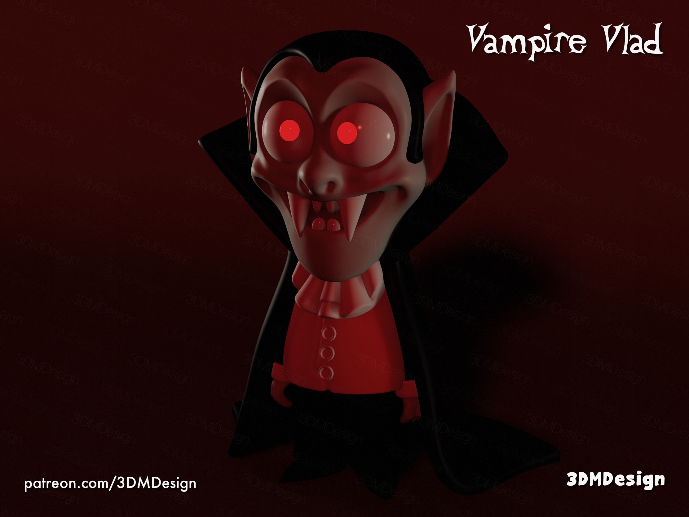 Miniatura 2 do modelo 3D Vampire Vlad