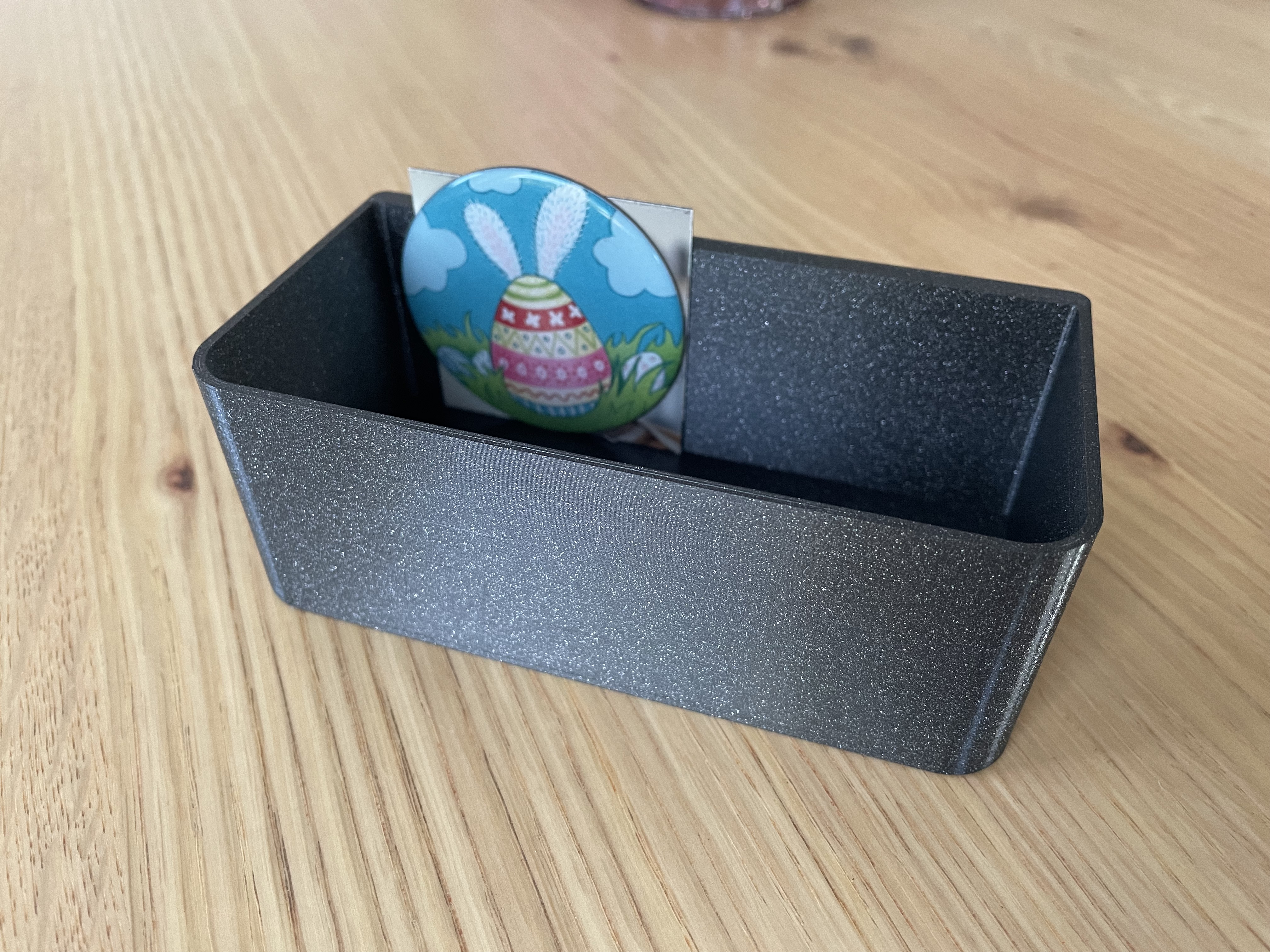 Magnetic storage box for fridge