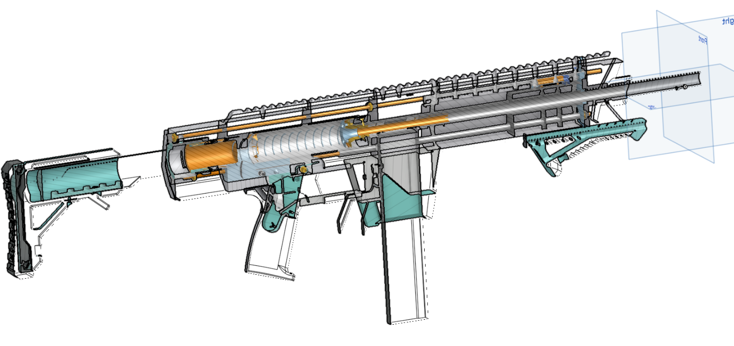 Miniatura 2 do modelo 3D Nerf Gun (untested)