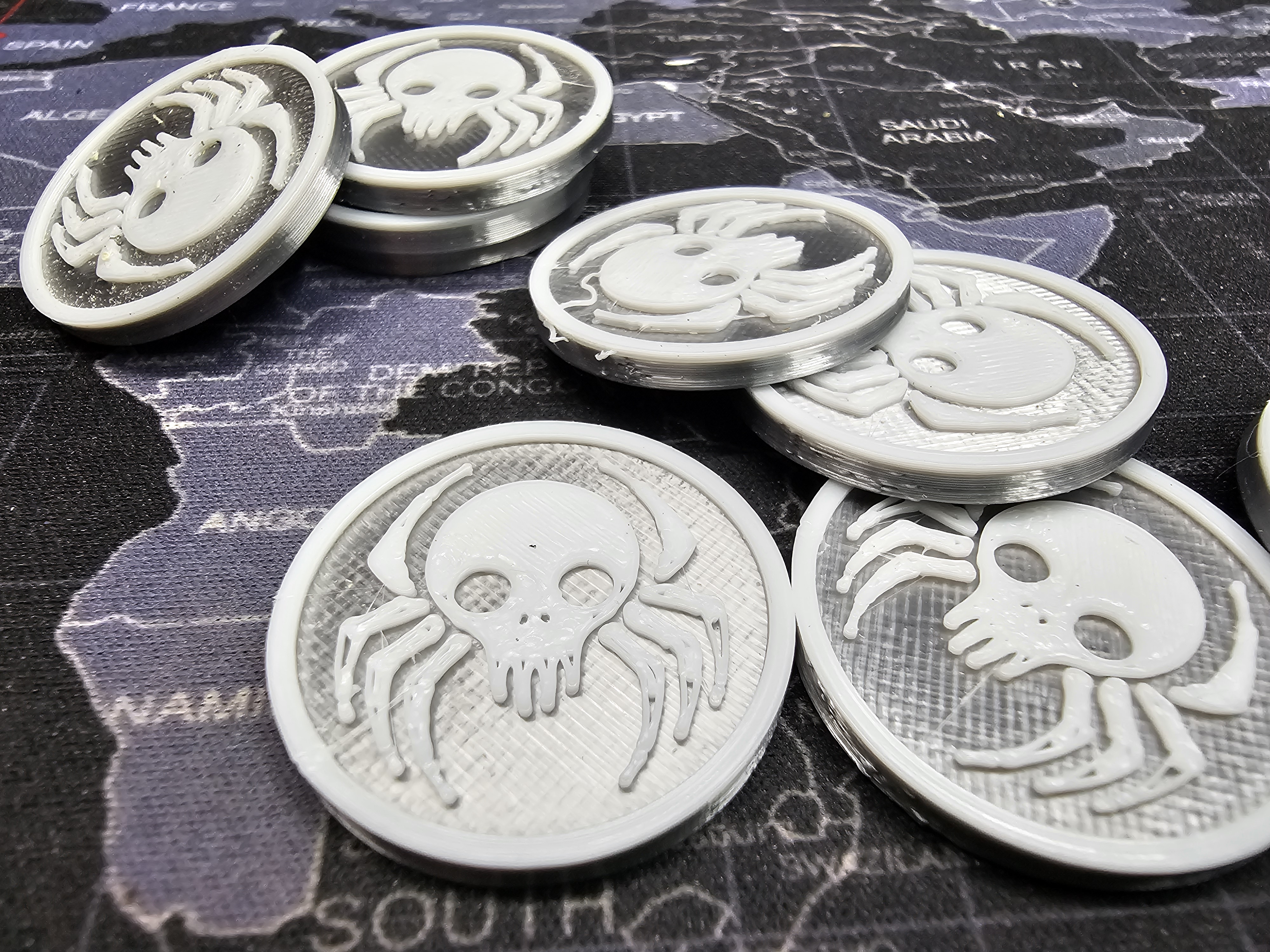 Halloween Spider/Skull Coin - Perfect for Trick-or-Treat or Pirate Gold!