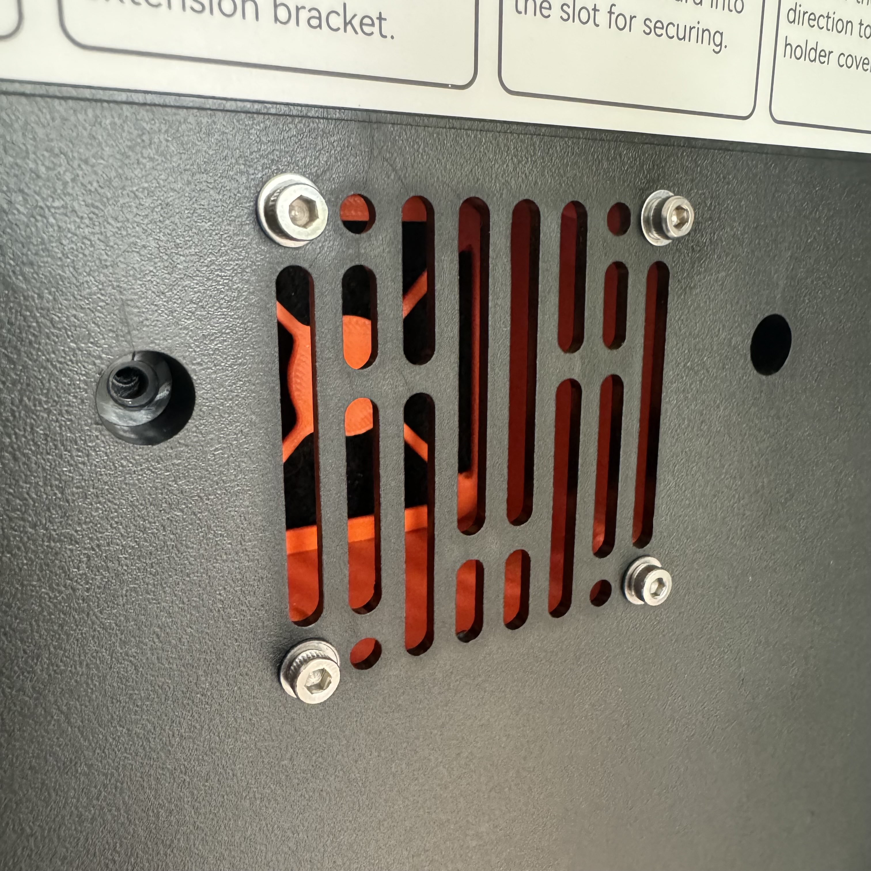 QIDI Q1Pro active carbon filter exhaust fan duct