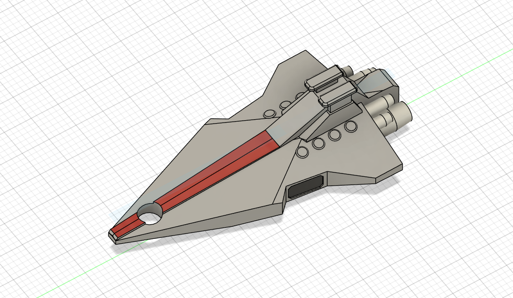 Miniatura 5 do modelo 3D Basic & Updated Venator Key Ring / Key Chain