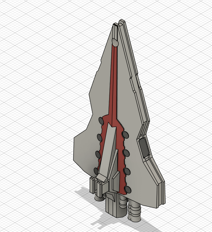 Miniatura 4 do modelo 3D Basic & Updated Venator Key Ring / Key Chain