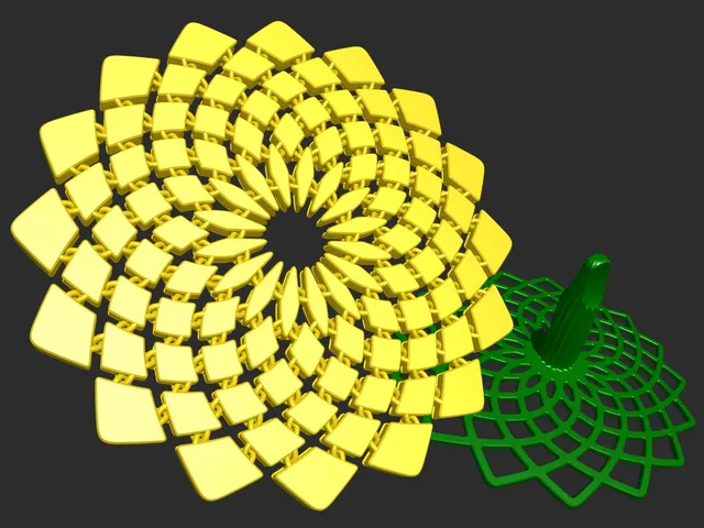 Sunflower coaster XL