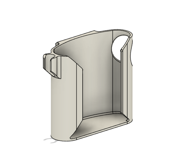 Oxygen analyzer holder, UMS V1