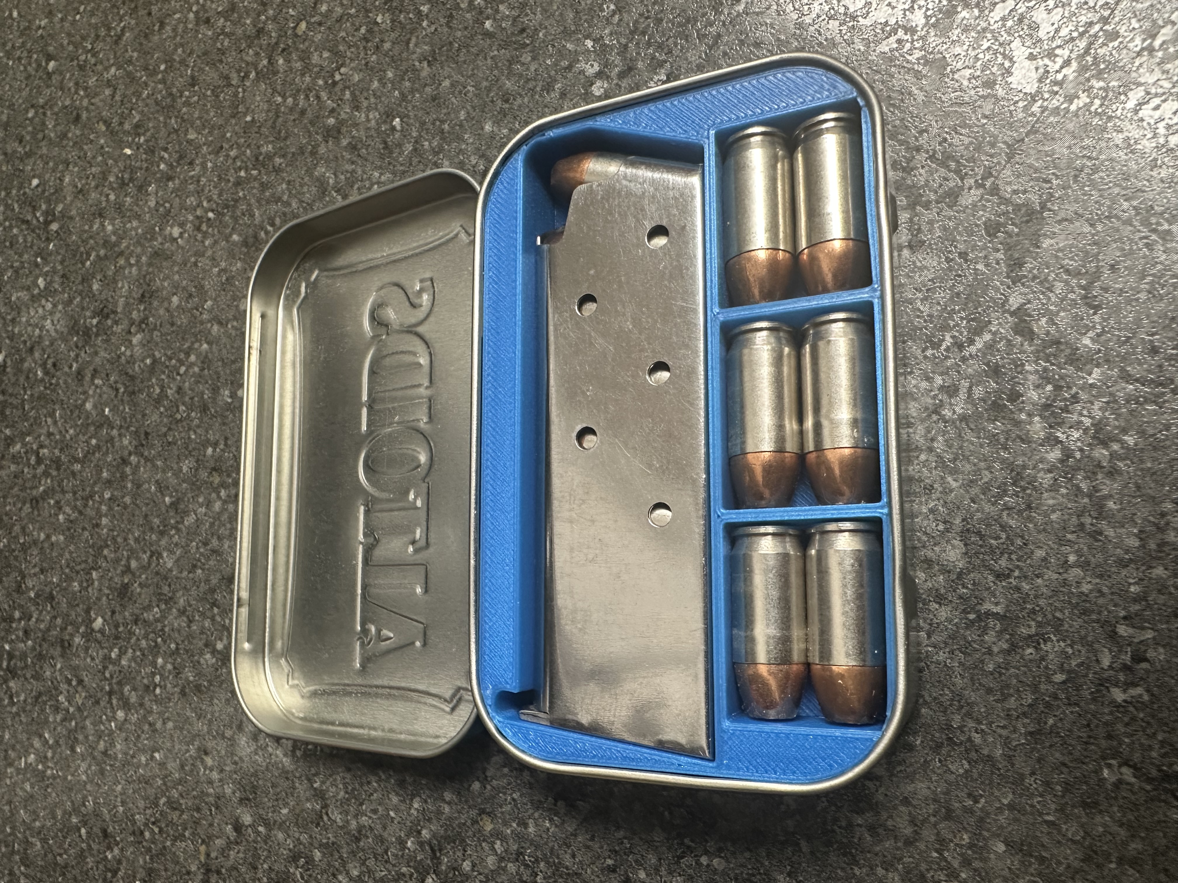Altoids tin sidecar for Sig P238
