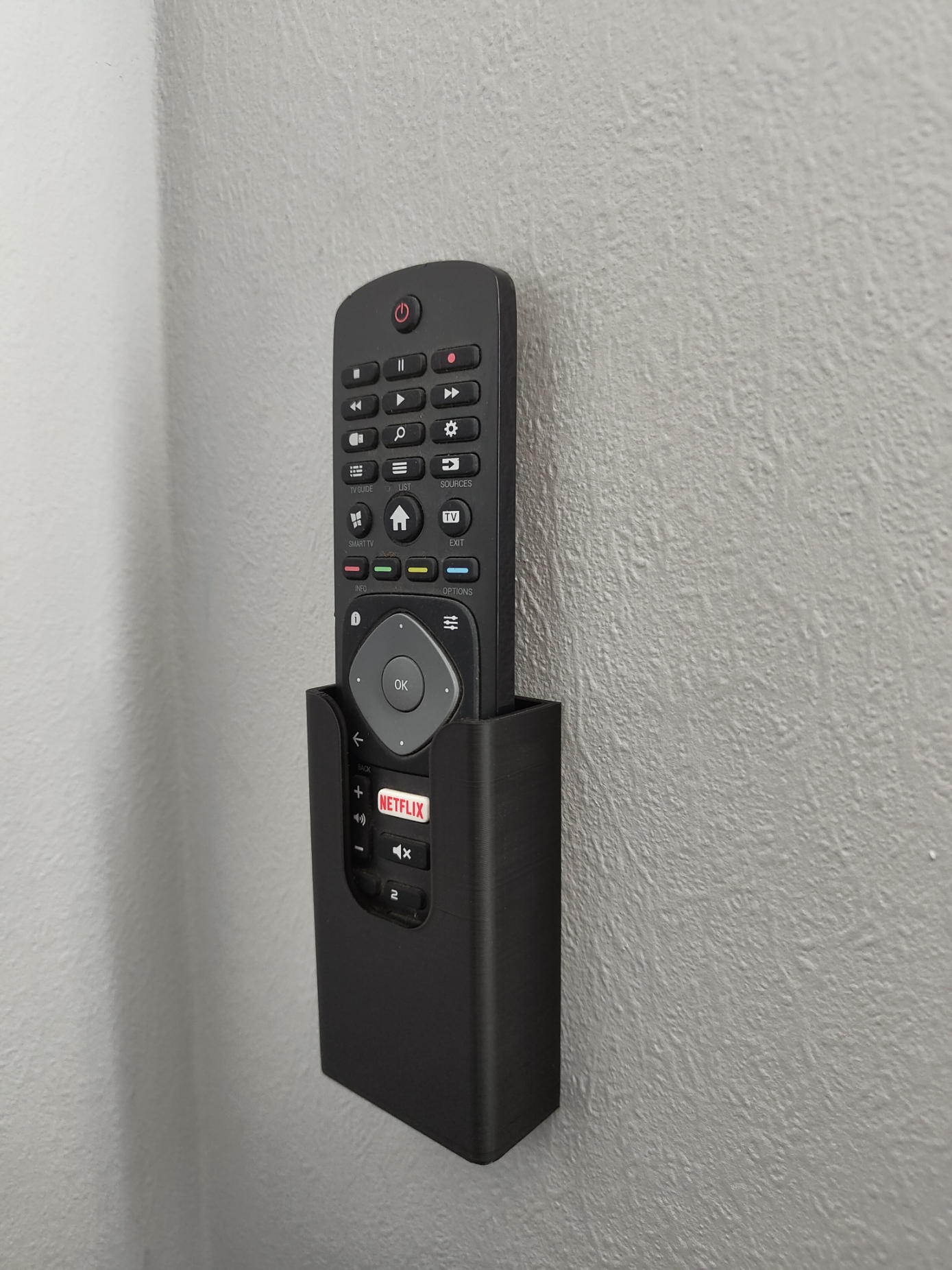Mount Adapter Remote Philips TV Remote mount by stef stals | Download free STL model ...