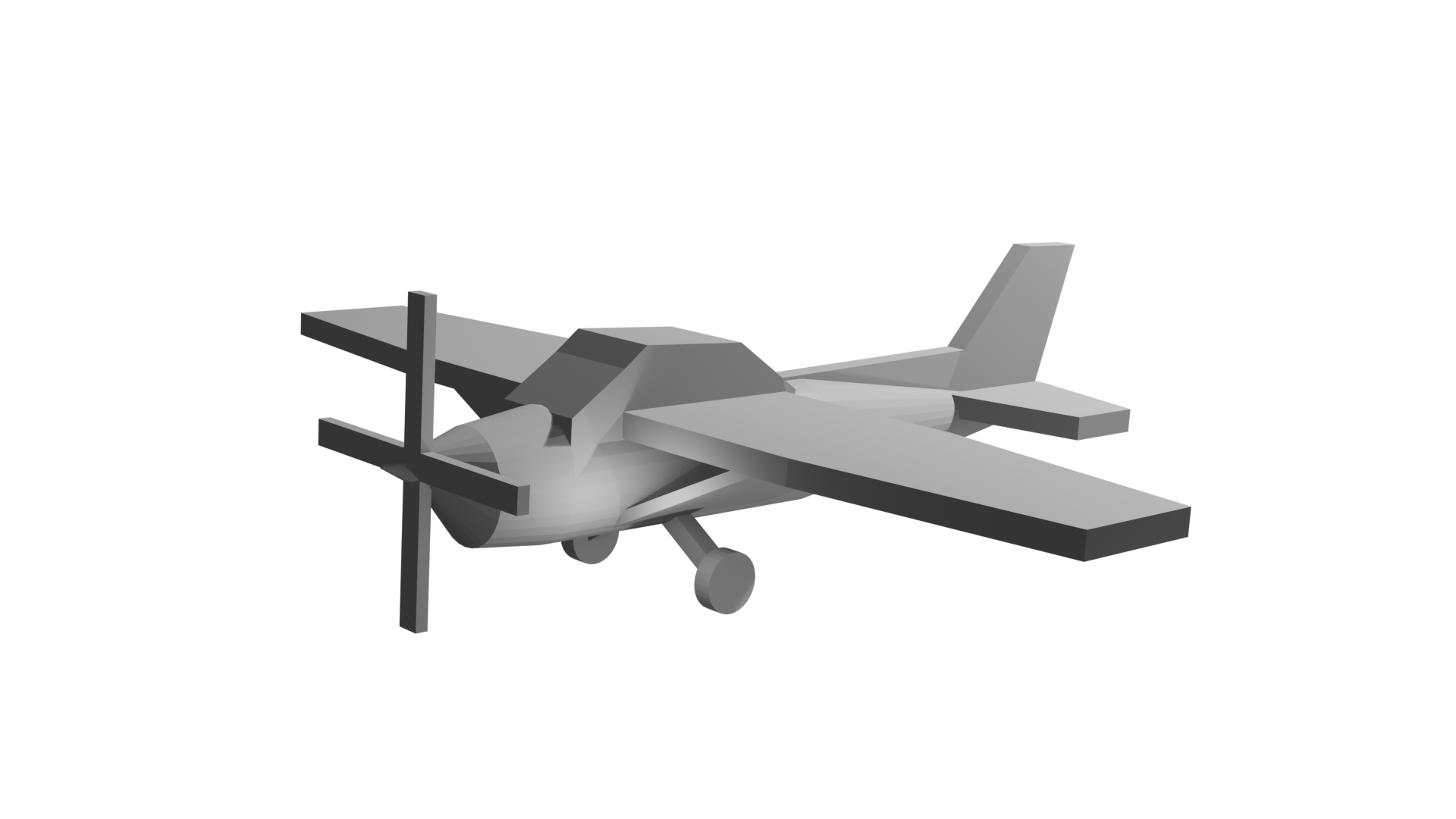 Single-Propeller Plane — miniatura 2