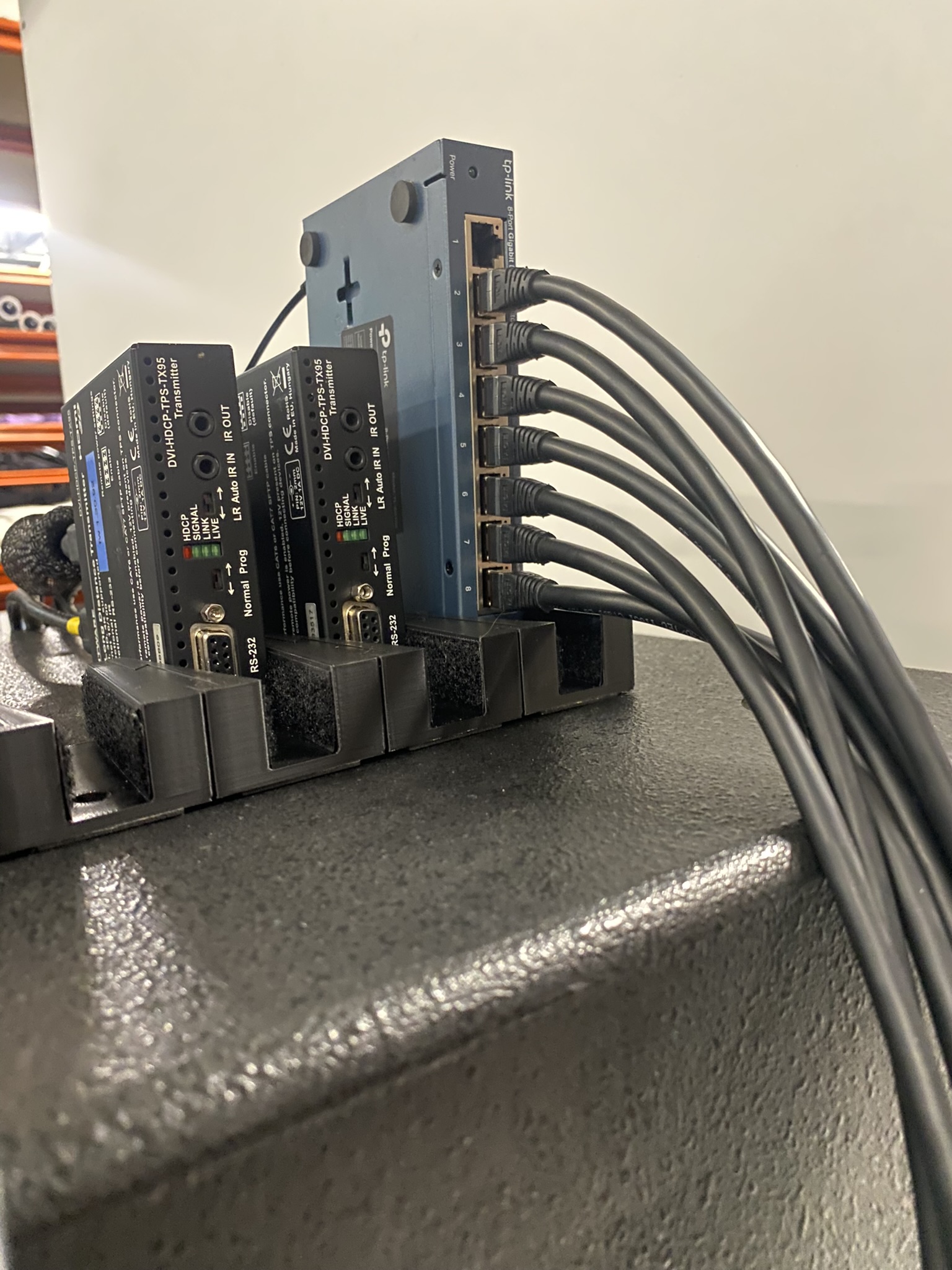 Universal AV Converter stand, for Blackmagic, Decimator, AJA, AVMitrix, Magewell Lightware and many more. — thumbnail 10