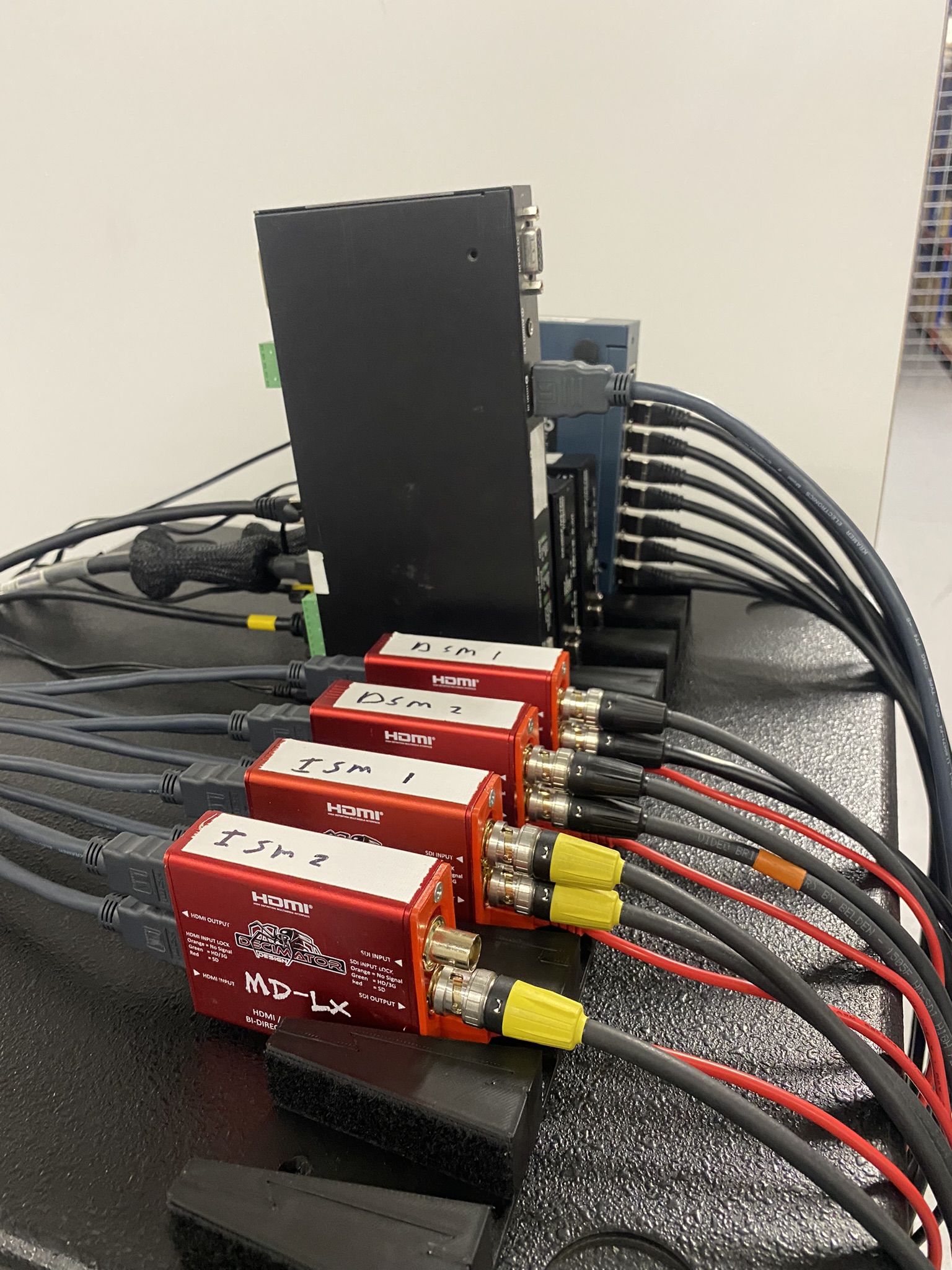 Universal AV Converter stand, for Blackmagic, Decimator, AJA, AVMitrix, Magewell Lightware and many more. — thumbnail 8