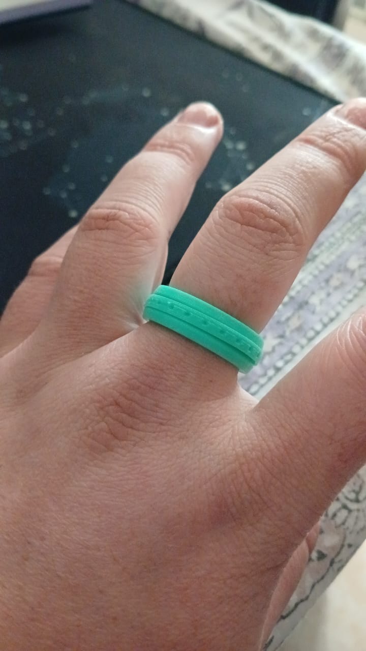 Miniatura 3 do modelo 3D Yoyo sling ring